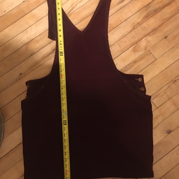 Red corduroy jumper - Picture 7 of 9